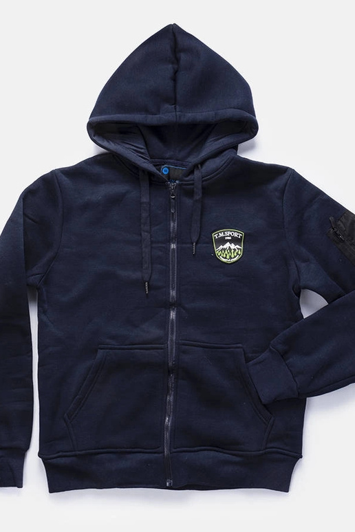 Marineblå herre hættetrøje Labrosse