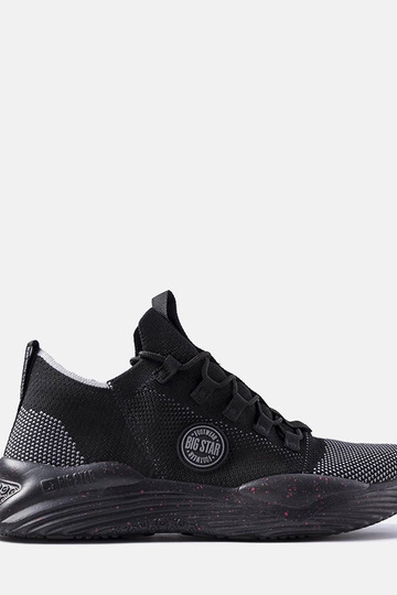 Sorte sneakers til mænd Big Star LL174282