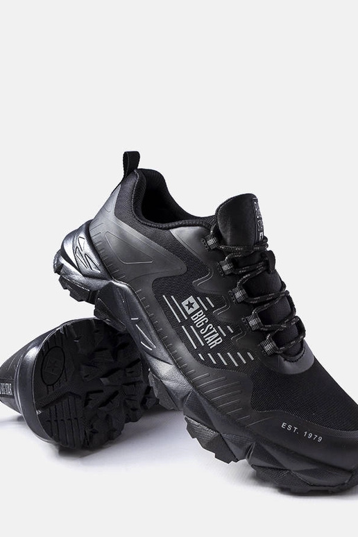 Sorte Big Star trekkingsko LL174127