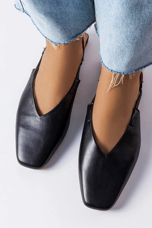 Sorte lukkede tåsandaler Jehova