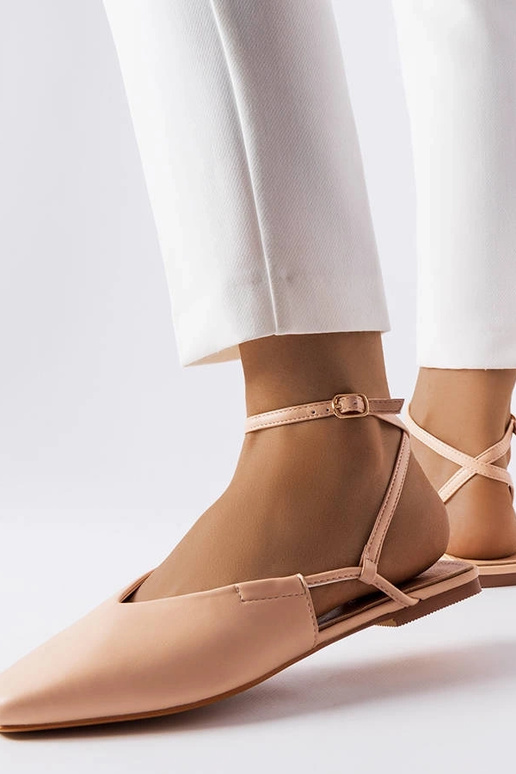 Pink lukket tå sandaler Jehova