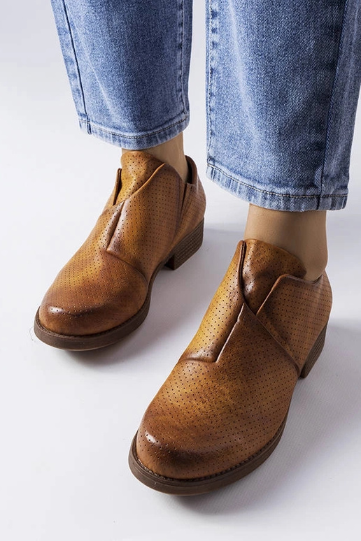 Seymour Brown Slip-On gennembrudte... Seymour Brown Slip-On gennembrudte...