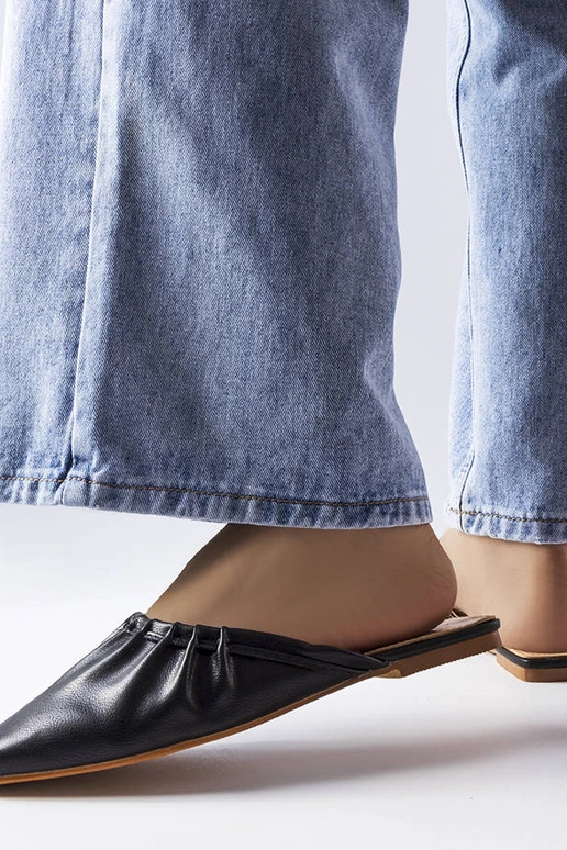 Sorte flæsede tå muldyr Aasiaat