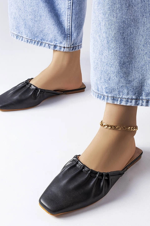 Sorte flæsede tå muldyr Aasiaat