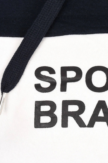 Lysegrå herre hættetrøje 2