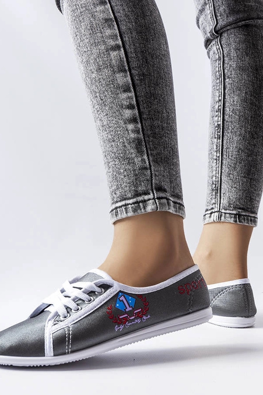 Grå Woodstock sneakers til kvinder