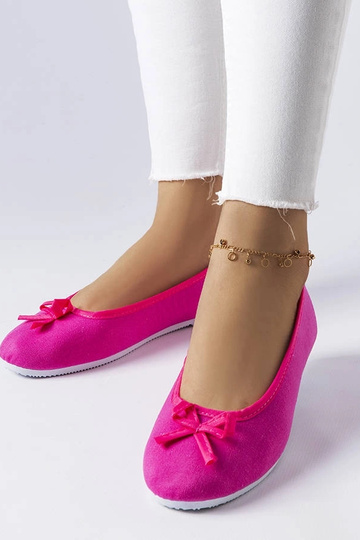 Gendron pink stof ballet lejligheder