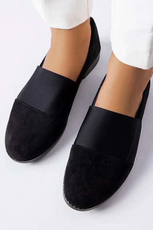 Sorte Stoney flade sko Sorte Stoney flade sko