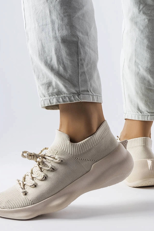 Beige Côté sportssko til kvinder Beige Côté sportssko til kvinder