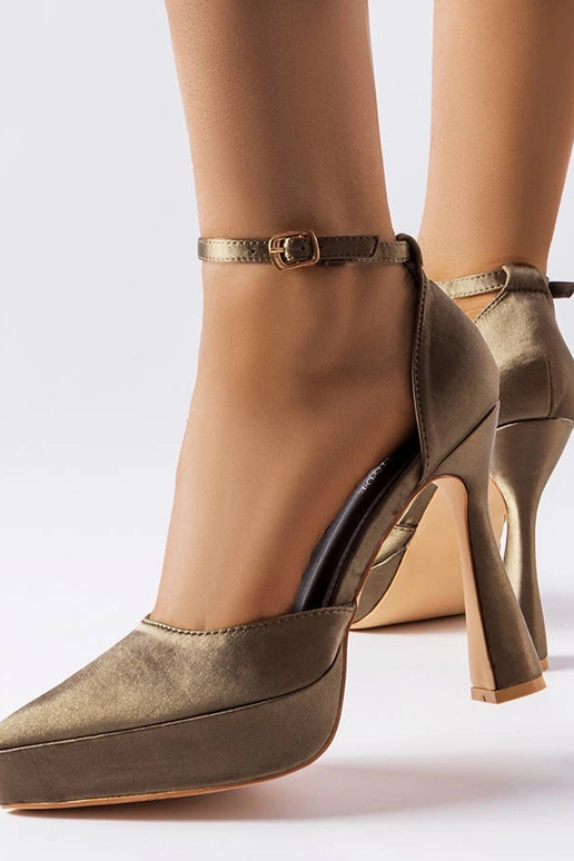 Oliven højhælede pumps Lowell Oliven højhælede pumps Lowell