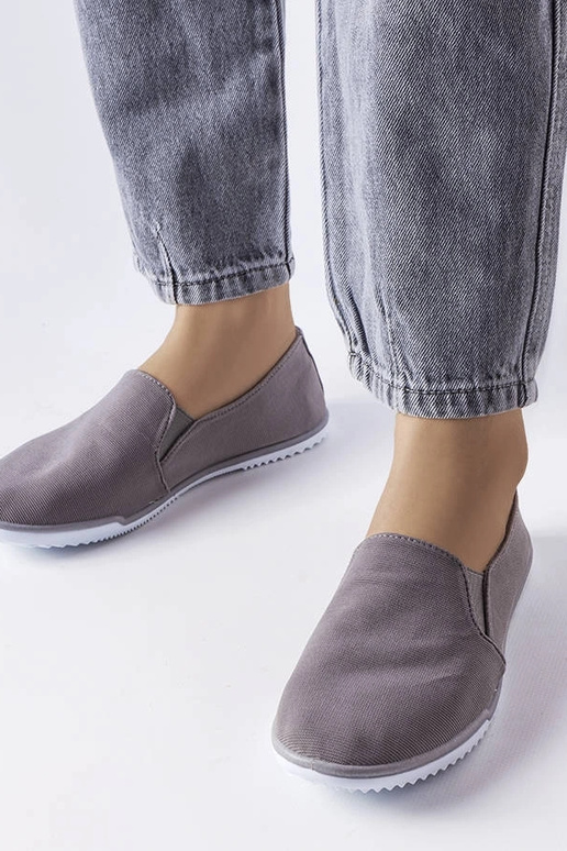 Gaulin grå elastiske sneakers Gaulin grå elastiske sneakers