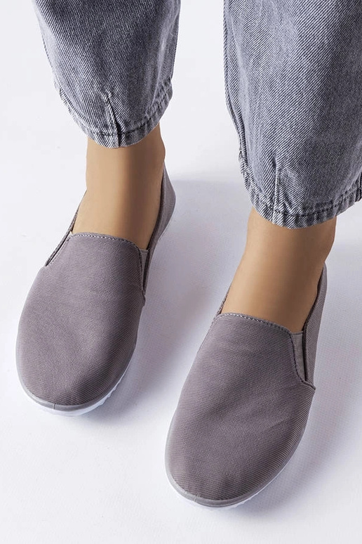 Gaulin grå elastiske sneakers Gaulin grå elastiske sneakers