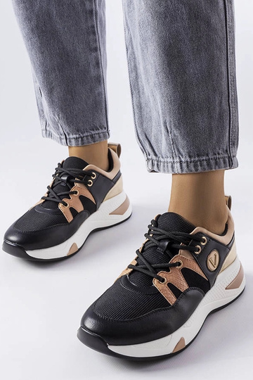 Vinceza sneakers i sort og...