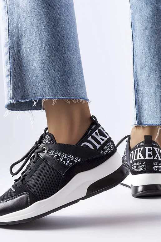 Sorte og hvide Vinceza sneakers Sorte og hvide Vinceza sneakers