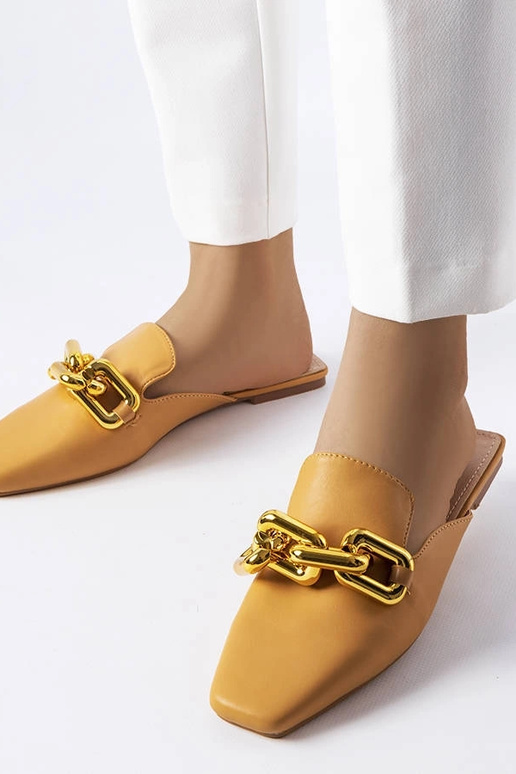 Brune Hickory Kæde Flip Flops