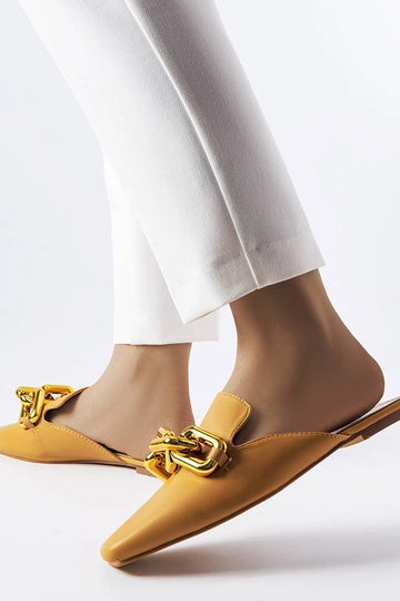 Brune Hickory Kæde Flip Flops 2