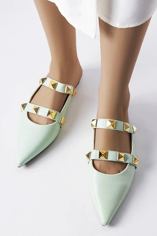 Grøn spidstå flip flops Ruckman