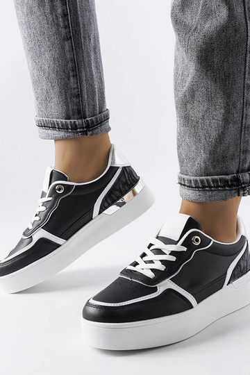 Sorte Tooele Platform Sneakers