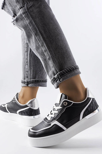 Sorte Tooele Platform Sneakers 2