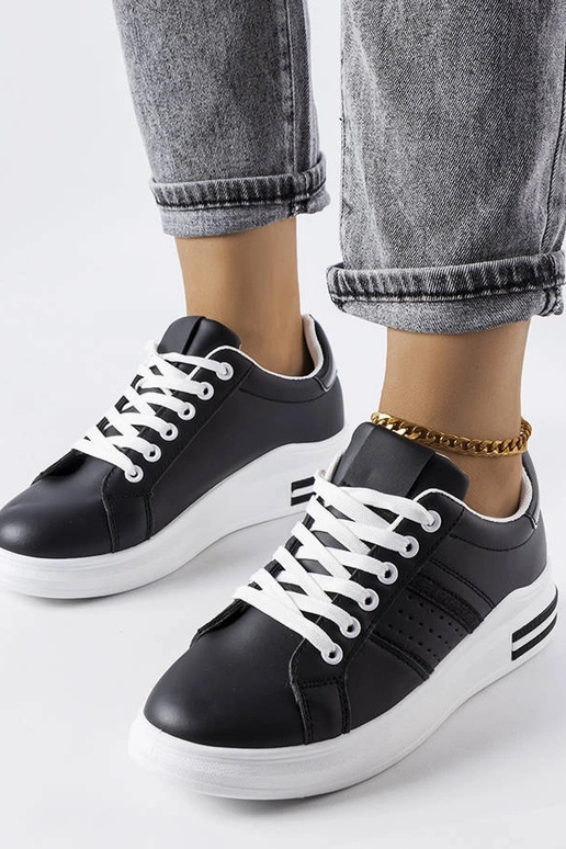 Sorte Lanoie platform sneakers Sorte Lanoie platform sneakers