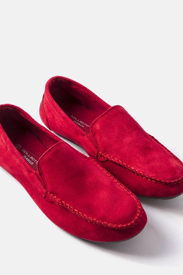 Rode heren mocassins,... 2