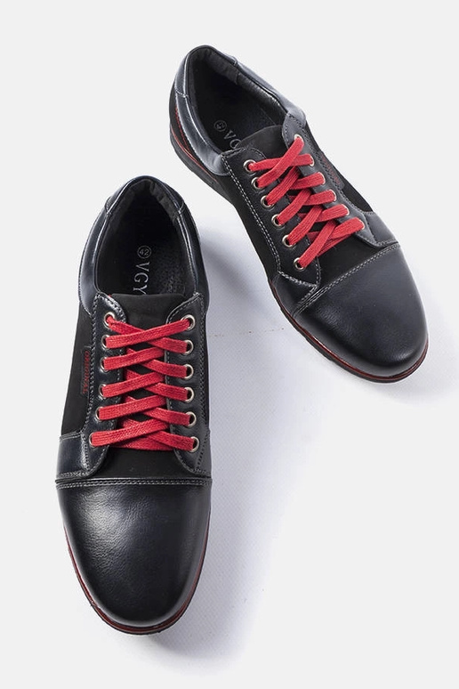 Sorte elegante Brisebois-sko til mænd