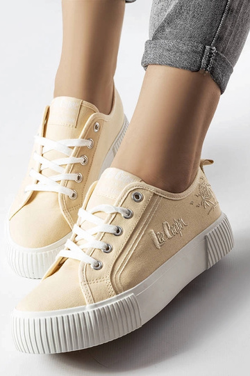 Beige Lee Cooper sneakers LCW-23-31-1808L 2