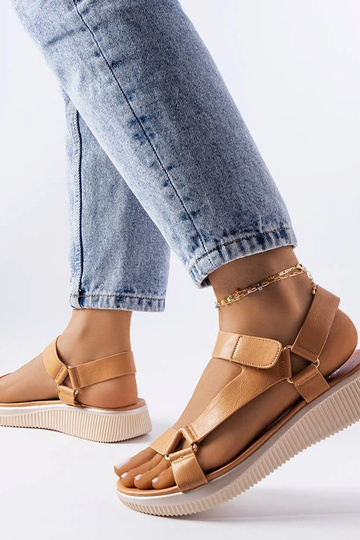 Beige sportssandaler Heron 2