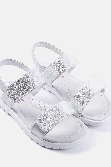 Elkview sølv børnesandaler 2