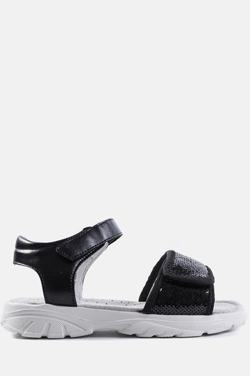 Sorte børnesandaler Grenier