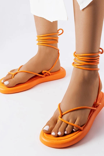 Laurence orange sandaler...