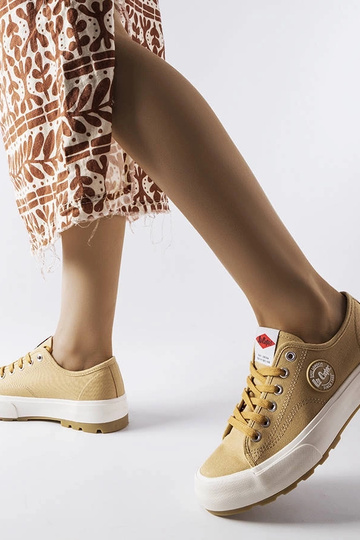 Beige Lee Cooper Sneakers LCW-23-44-1655L 2