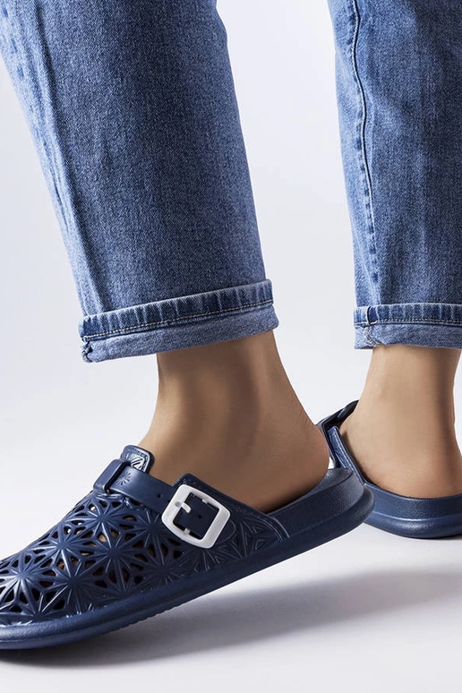 Marineblå gennembrudt Peverell...