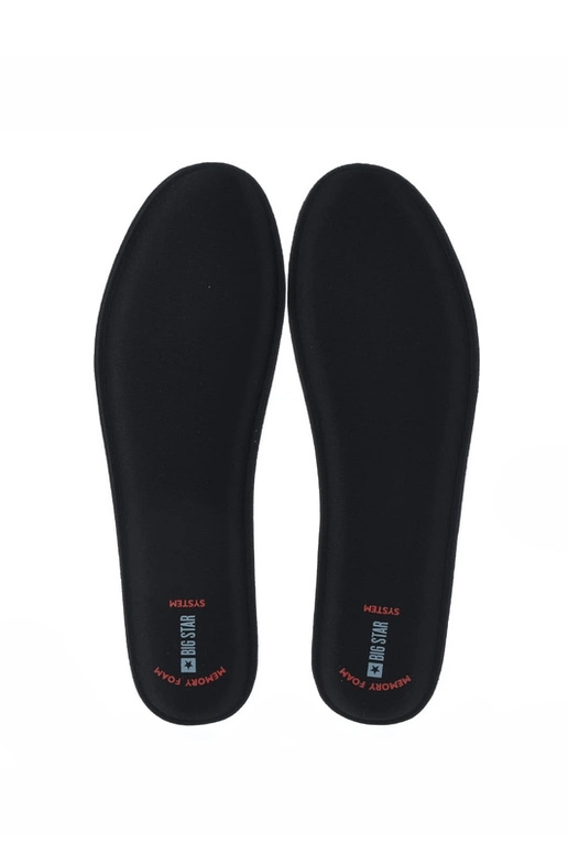 Big Star Memory Foam sorte indlægssåler Big Star Memory Foam sorte indlægssåler