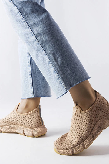 Beige sportssneakers Obenor...