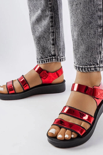 Brices røde laksandaler 2