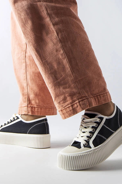 Sorte Castanthei platform sneakers Sorte Castanthei platform sneakers