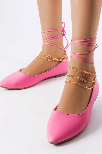 Pink ballerinaer med... 2