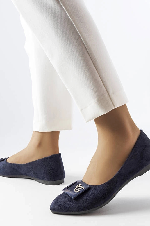 Marineblå ballet lejligheder med...