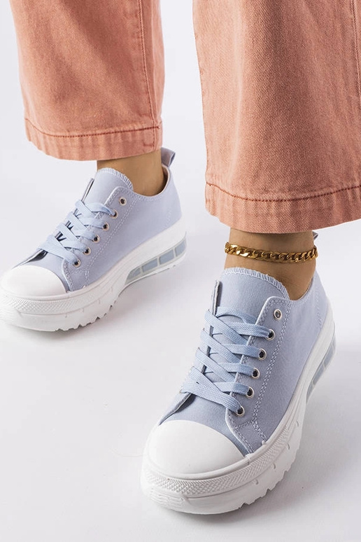 Blue Hawthorne Platform Sneakers Blue Hawthorne Platform Sneakers