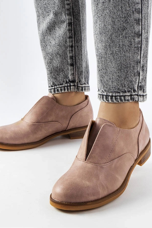 Pink Burdett halvstøvler i imiteret... Pink Burdett halvstøvler i imiteret...