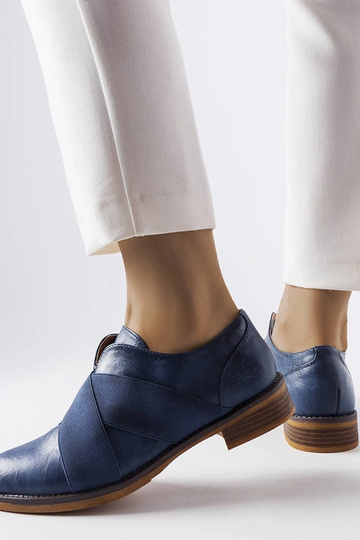 Marineblå Elegant Slip-On... 2