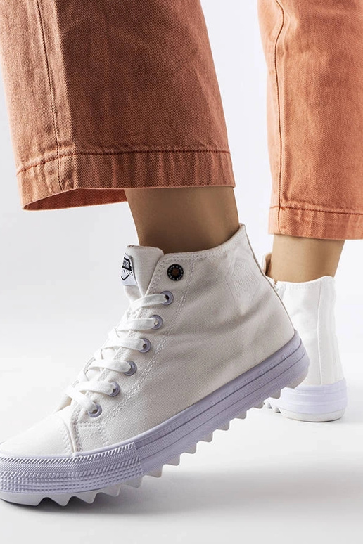 Big Star FF274241 hvide high-top... Big Star FF274241 hvide high-top...