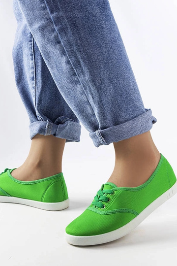 Grønne Lafayette sneakers