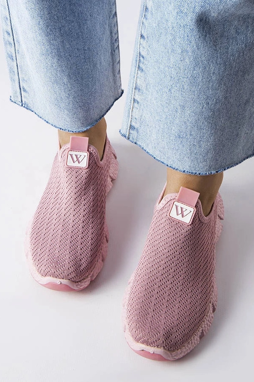 Yellville Pink Slip-On Sneakers Yellville Pink Slip-On Sneakers