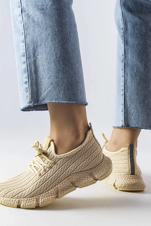 Lysbeige Élodie sportssneakers Lysbeige Élodie sportssneakers