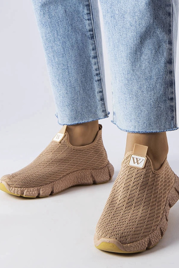 Yellville beige slip-on sneakers 2