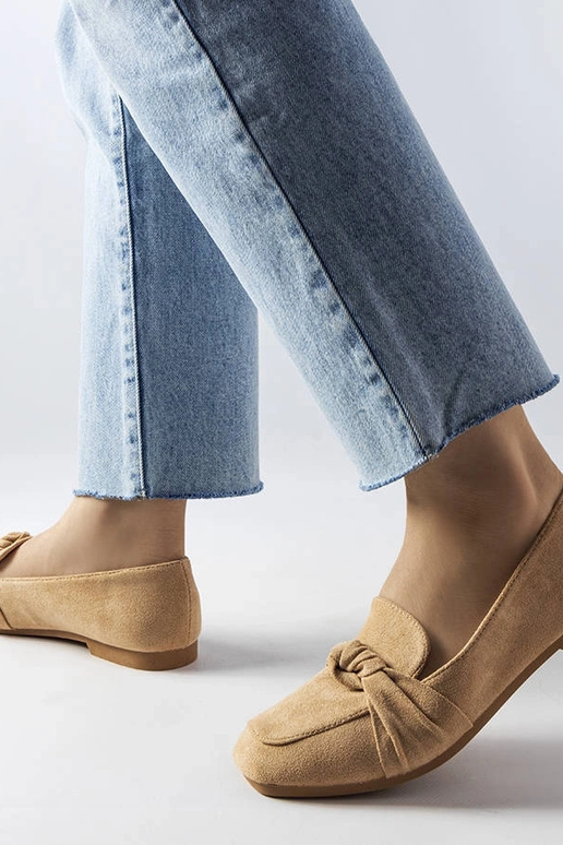 Beige Samika loafers Beige Samika loafers