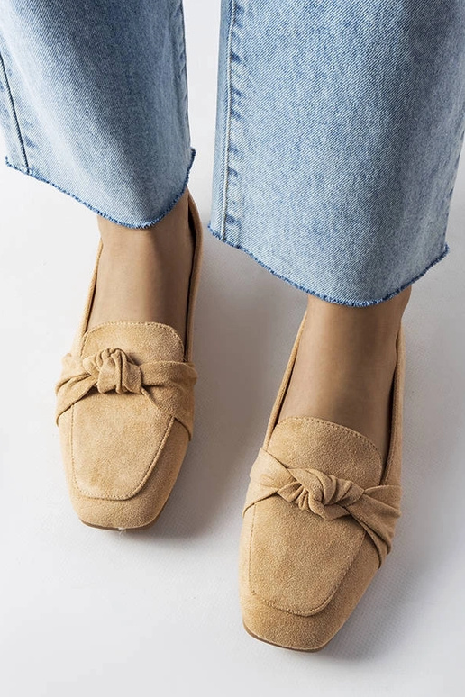 Beige Samika loafers Beige Samika loafers