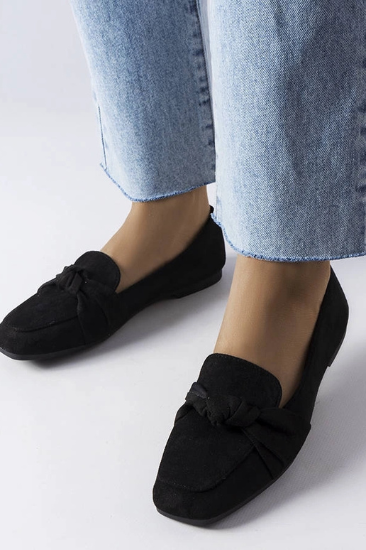Sorte Samika loafers Sorte Samika loafers